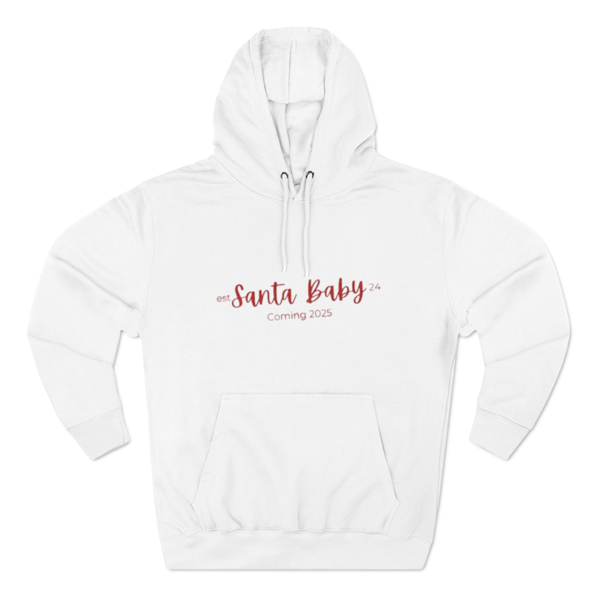 Three-Panel Fleece Hoodie